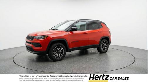 Red Hot Pearlcoat 2025 Jeep Compass Trailhawk