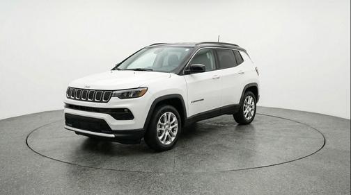 Bright White Clearcoat 2025 Jeep Compass Limited