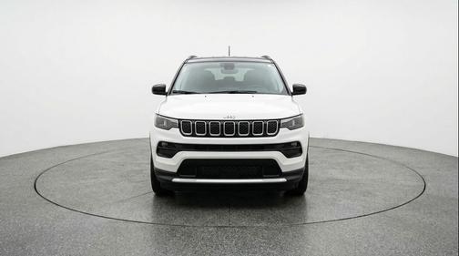 Bright White Clearcoat 2025 Jeep Compass Limited