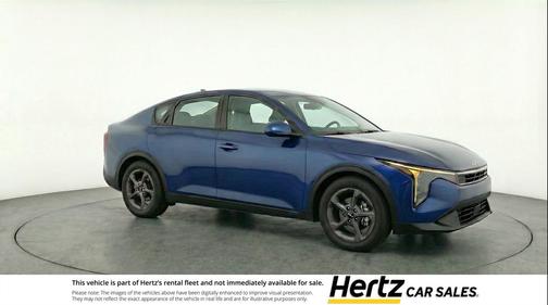 Deep Sea Blue 2025 Kia K4 LXS