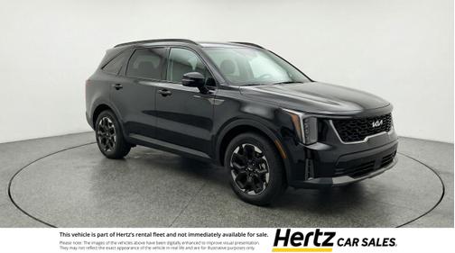 Ebony Black 2024 Kia Sorento S