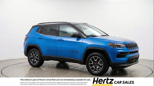 Hydro Blue Pearlcoat 2025 Jeep Compass Trailhawk
