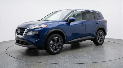 Deep Ocean Blue Pearl 2025 Nissan Rogue SV