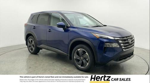 Deep Ocean Blue Pearl 2025 Nissan Rogue SV