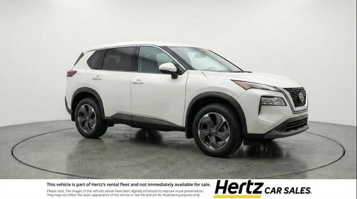 Everest White Pearl Tricoat 2025 Nissan Rogue SV