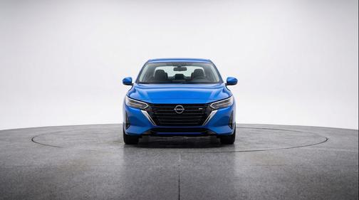 Electric Blue Metallic 2025 Nissan Sentra SV