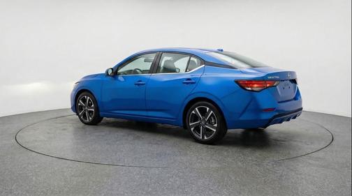 Electric Blue Metallic 2025 Nissan Sentra SV