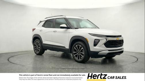 Summit White 2025 Chevrolet Trailblazer LT