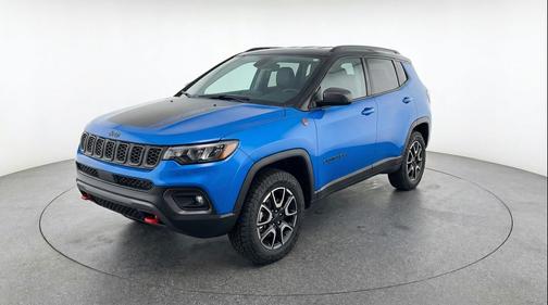 Hydro Blue Pearlcoat 2025 Jeep Compass Trailhawk