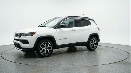 Bright White Clearcoat 2025 Jeep Compass Limited