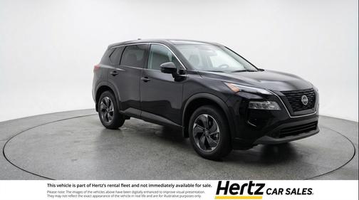 Super Black 2025 Nissan Rogue SV