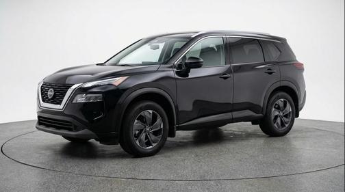 Super Black 2025 Nissan Rogue SV