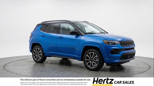 Hydro Blue Pearlcoat 2025 Jeep Compass Trailhawk