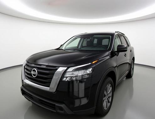 Super Black 2025 Nissan Pathfinder SV 4WD