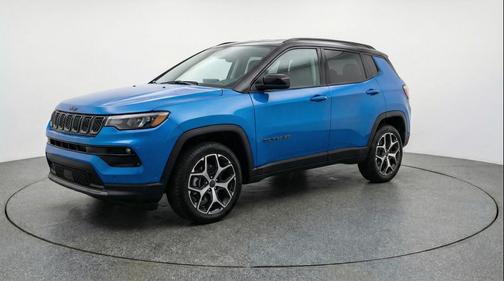 Hydro Blue Pearlcoat 2025 Jeep Compass Limited