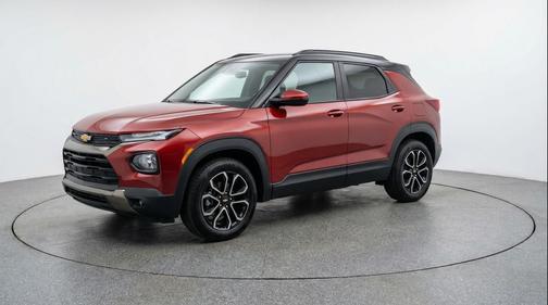Crimson Metallic 2025 Chevrolet Trailblazer LT