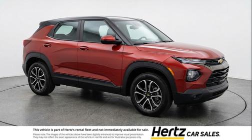 Crimson Metallic 2025 Chevrolet Trailblazer LT