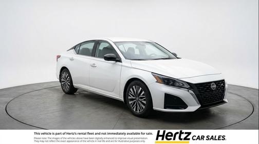 Glacier White 2025 Nissan Altima SV FWD