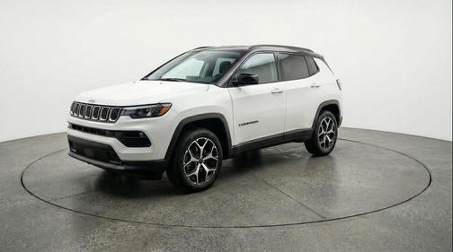 Bright White Clearcoat 2025 Jeep Compass Limited