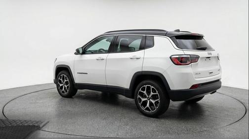 Bright White Clearcoat 2025 Jeep Compass Limited