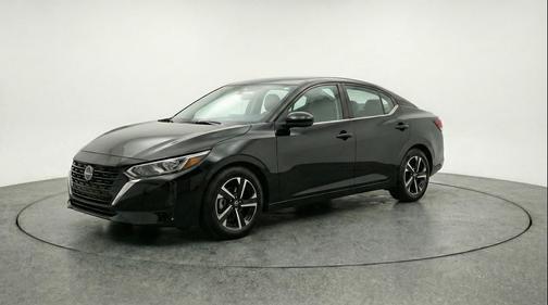 Super Black 2025 Nissan Sentra SV