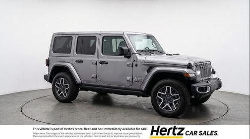 Granite Crystal Metallic Clearcoat 2025 Jeep Wrangler 4-Door Sahara 4x4