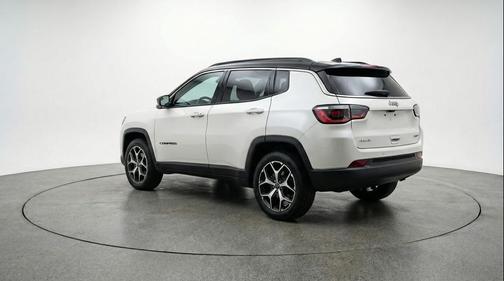 Bright White Clearcoat 2025 Jeep Compass Limited