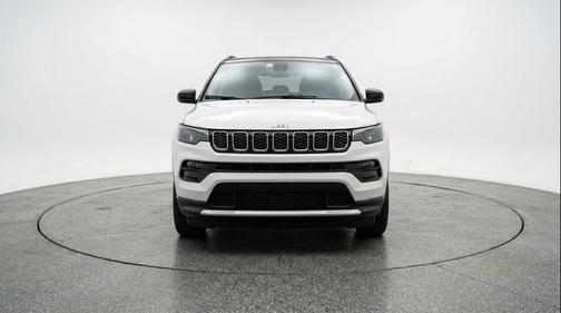 Bright White Clearcoat 2025 Jeep Compass Limited