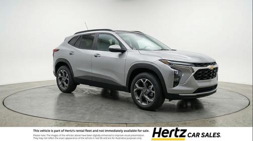 Sterling Gray Metallic 2025 Chevrolet Trax LT