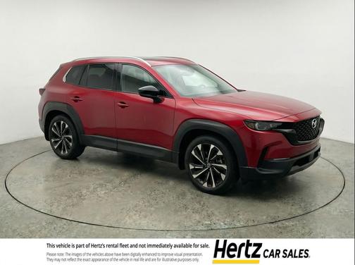 Soul Red Crystal Metallic 2025 Mazda CX-50 Hybrid Premium Plus Package