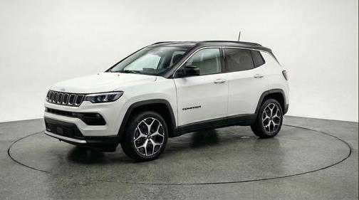 Bright White Clearcoat 2025 Jeep Compass Limited