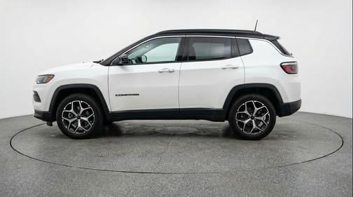 Bright White Clearcoat 2025 Jeep Compass Limited