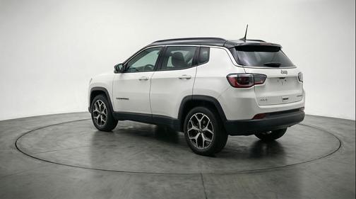 Bright White Clearcoat 2025 Jeep Compass Limited