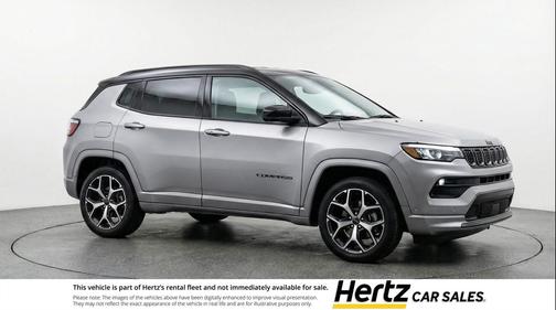 Silver Zynith Metallic Clearcoat 2025 Jeep Compass Limited
