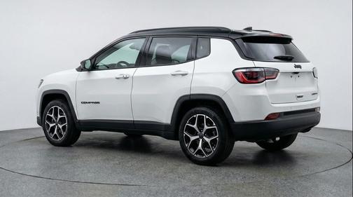 Bright White Clearcoat 2025 Jeep Compass Limited