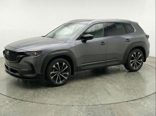 Machine Gray Metallic 2025 Mazda CX-50 Hybrid Premium Plus Package