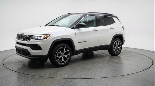 Bright White Clearcoat 2025 Jeep Compass Limited