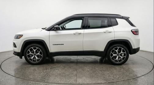 Bright White Clearcoat 2025 Jeep Compass Limited
