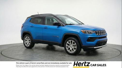 Hydro Blue Pearlcoat 2025 Jeep Compass Limited