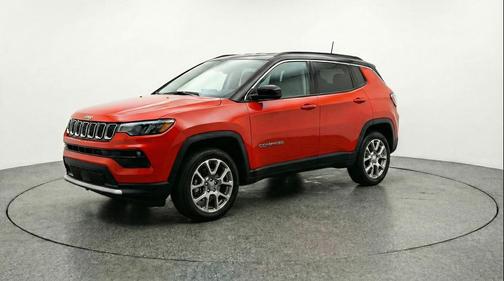Red Hot Pearlcoat 2025 Jeep Compass Limited