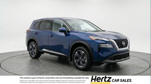 Deep Ocean Blue Pearl 2025 Nissan Rogue SV