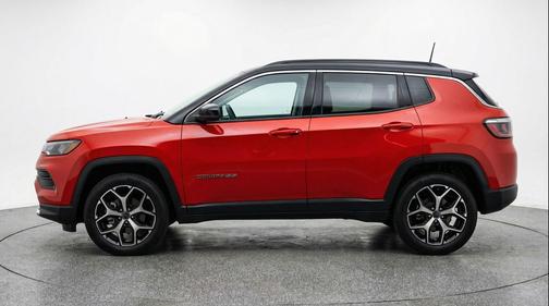 Red Hot Pearlcoat 2025 Jeep Compass Limited