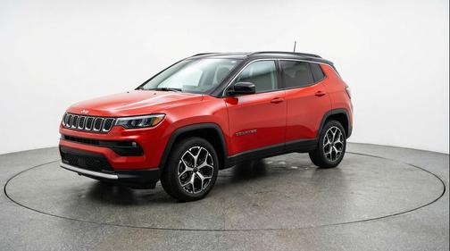 Red Hot Pearlcoat 2025 Jeep Compass Limited