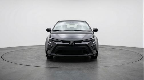 Midnight Black Metallic 2025 Toyota Corolla LE