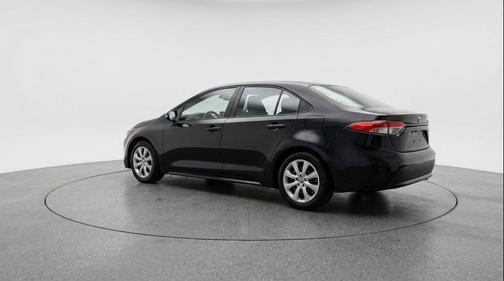 Midnight Black Metallic 2025 Toyota Corolla LE