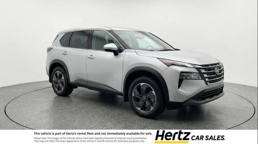 Brilliant Silver Metallic 2025 Nissan Rogue SV