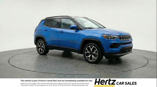 Hydro Blue Pearlcoat 2025 Jeep Compass Limited