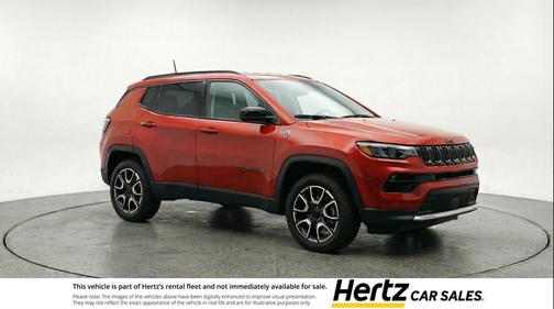 Red Hot Pearlcoat 2025 Jeep Compass Trailhawk