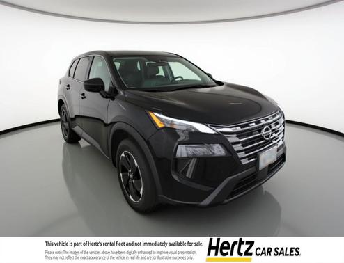 Super Black 2025 Nissan Rogue SV