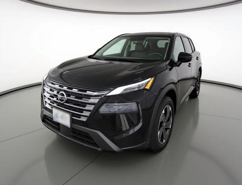 Super Black 2025 Nissan Rogue SV